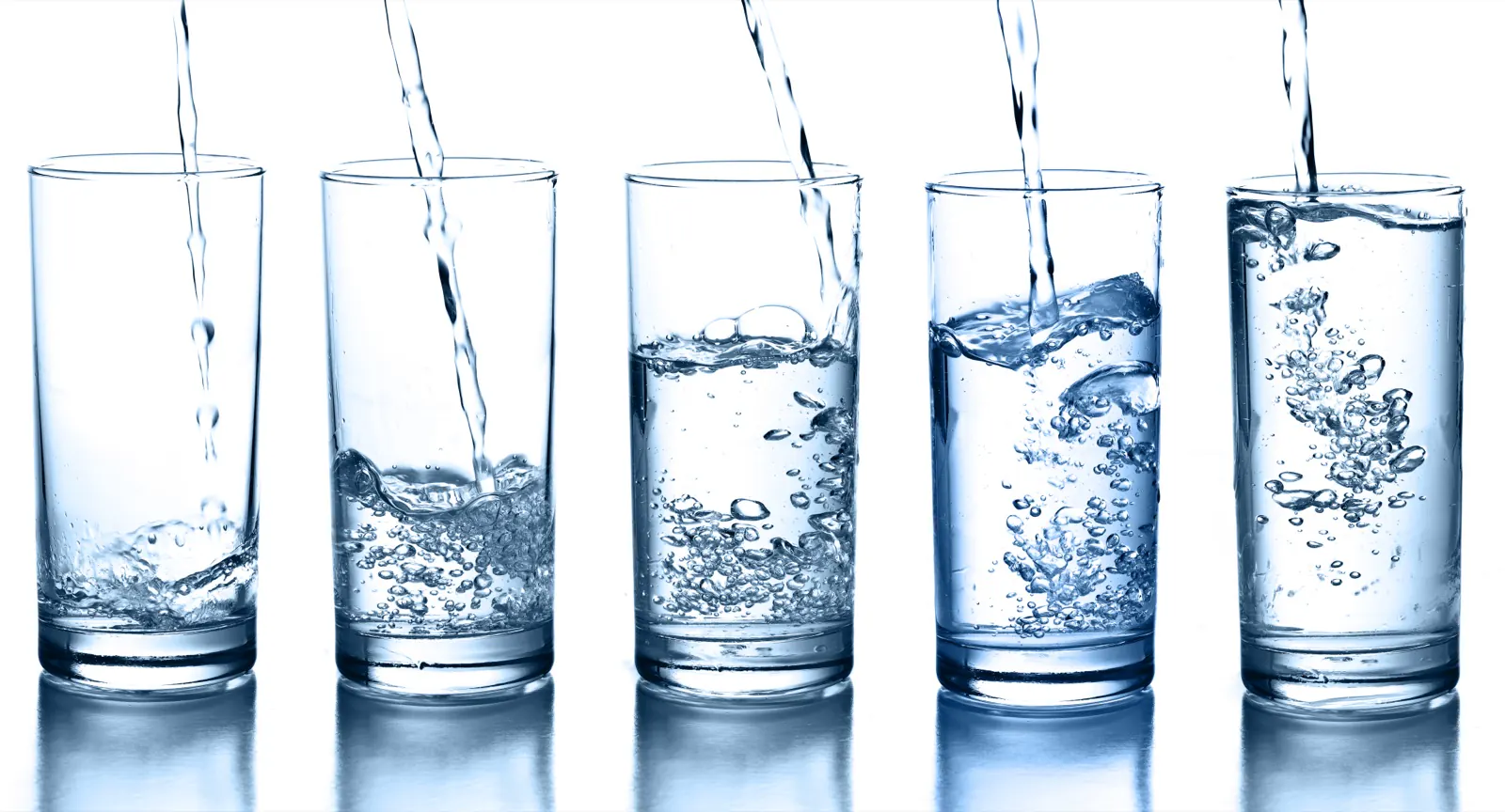 A glass of water in a Freeport NY home